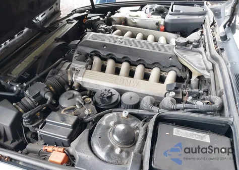 1993 BMW 750 Il Automatic z USA, uszkodzony, nr VIN WBAGC8327PDC81492